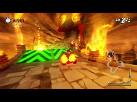 [CTR:NF] Mystery Caves Lap 36:96 (World Record)