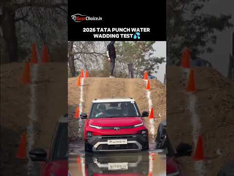 2026 Tata Punch Water Wadding Test