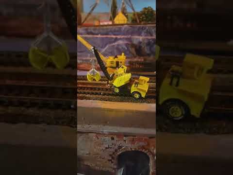 The Mighty Tonka Crane in HO scale