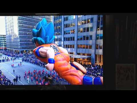 Anime balloons Macy's Parade 2018!