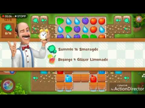 Gardenscapes level 1278