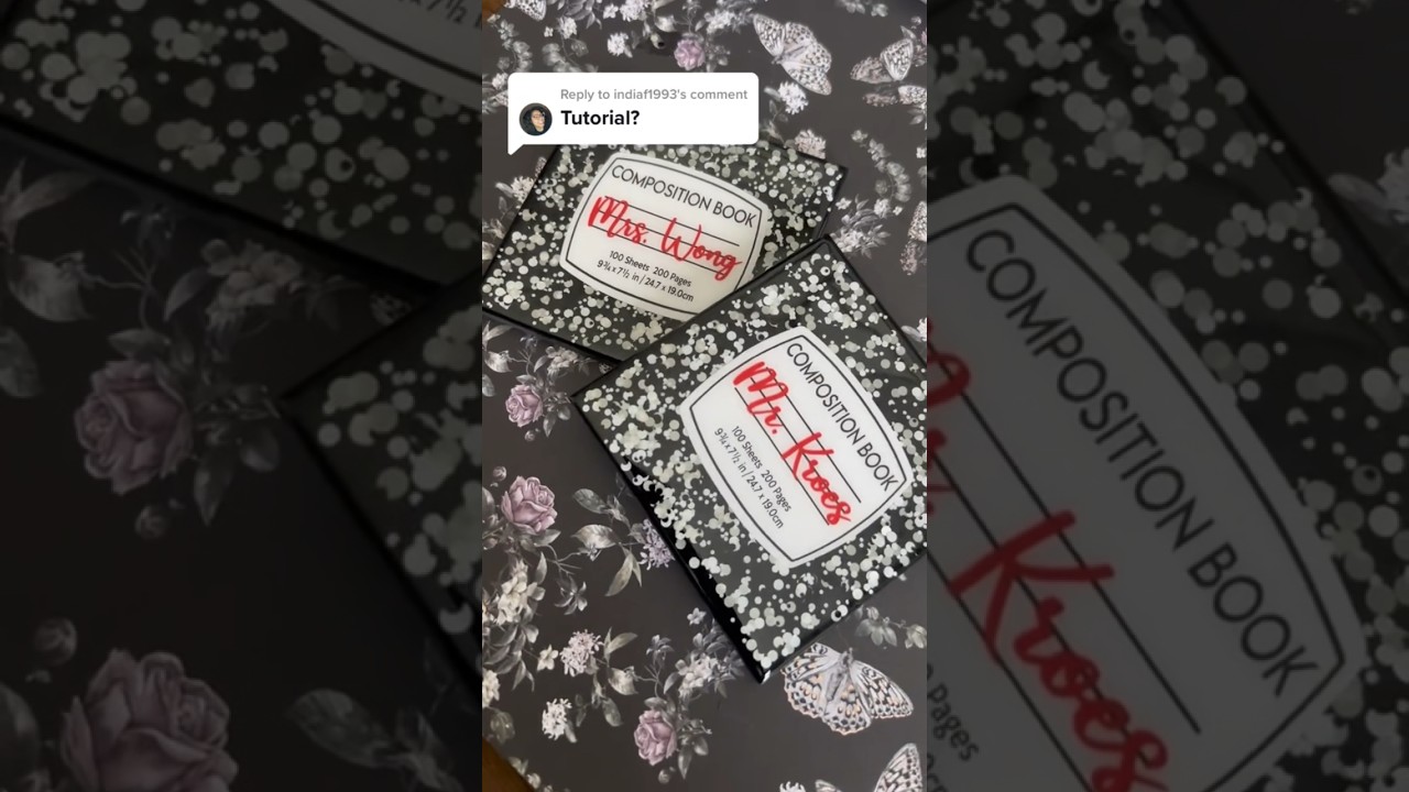 Quick coaster diy tutorial! #tutorial #diy #teacherappreciation #coasters #teacher gifts