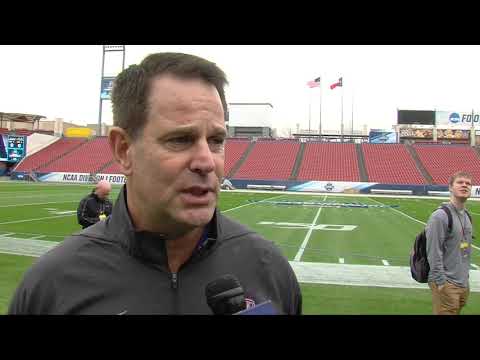 James Madison Head Coach Curt Cignetti FCS Championship Preview