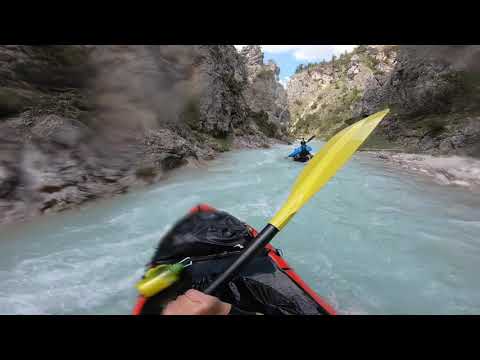 Packraft: ober Isar, Hinterautal - Scharnitz, Mittenwald, Krün Isarhorn, Alpacka Gnarwhal, Robfin