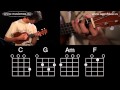 Bob Marley - No Woman No Cry ukulele chords ...