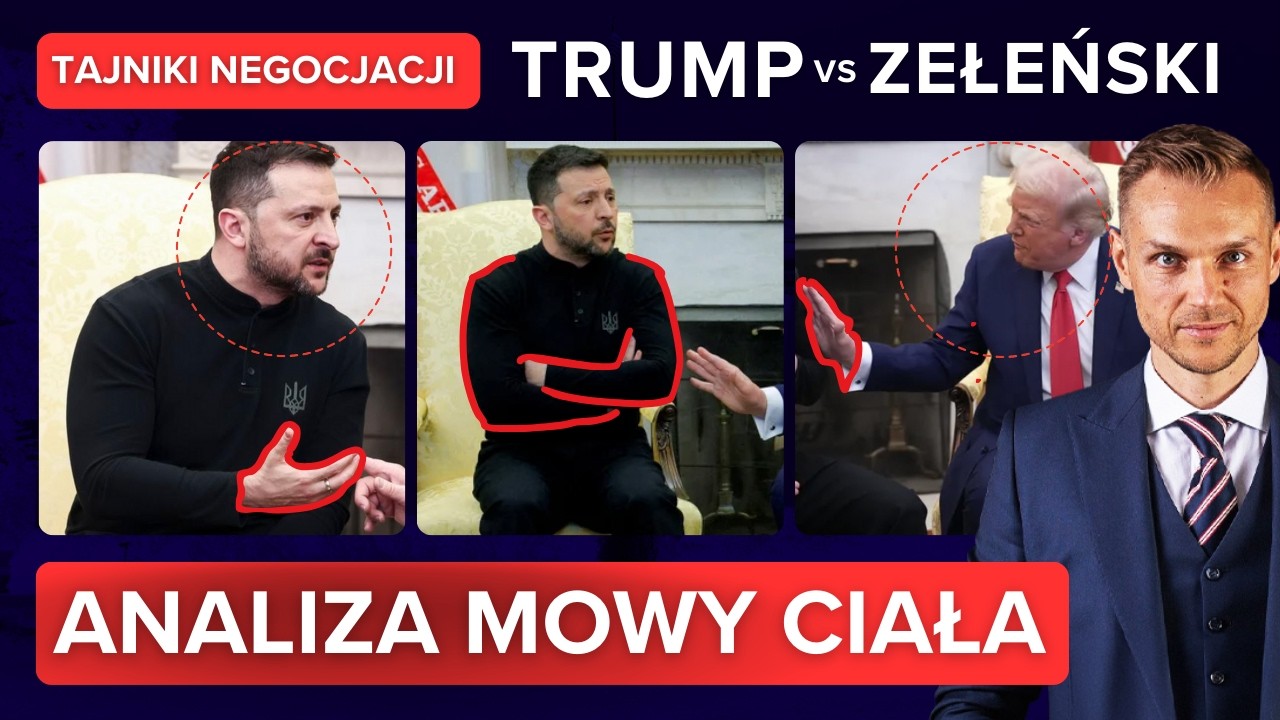 Największa PORAŻKA Negocjacyjna 2025: TRUMP vs ZEŁEŃSKI  | Ekskluzywna Analiza Psychologiczna
