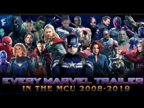 All MARVEL Movie Trailers (2008 - 2019)