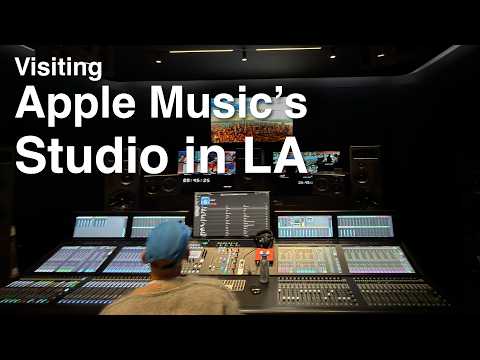 A Rare Tour of Apple Music's Studio in Los Angeles!