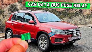 VW TIGUAN CAN Data Bus Gateway Module Fuse Relay Location Replacement 2008 2009 2010 2011 2012 2013