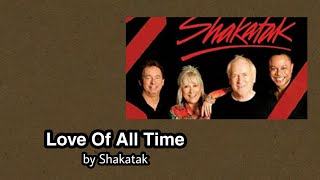 Throwback Duet 01 (Love Of All Time - Shakatak) - with Lyrics