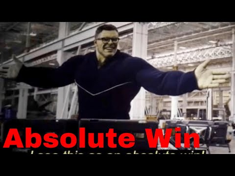 MEME I see this as an absolute win Smart Hulk Greenscreen meme