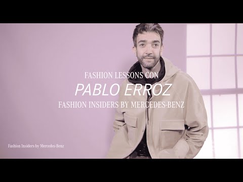 5 fashion lessons con Pablo Erroz | #MBFWMADRID Abril 2021 Fall/Winter