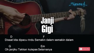 Download lagu Gigi - Janji Guitar Chords Lyrics mp3