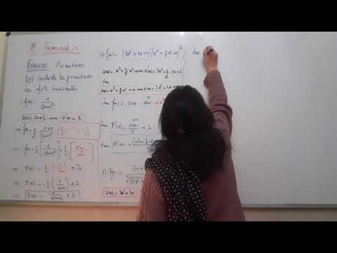 Terminale SM/PC - séance n°40 : FONCTIONS PRIMITIVES                    (exercices)