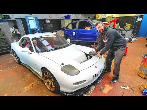 Building A Custom Vented Bonnet/Hood For My RX7
