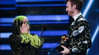 Billie Eilish 2020 Grammy's 4 wins plus nominees and Finneas producer of the year