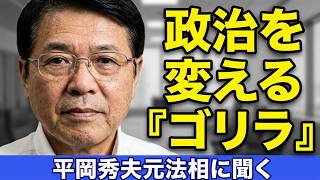 平岡秀夫元法相に聞く！！　新政治団体「ゴジラ」を作った理由！！ 📱
