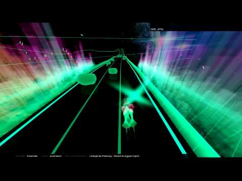 Audiosurf 2 | J Majik & Peshay - Start It Again [HD]