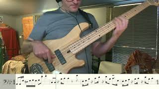 Lewis Taylor - Track - bass cover with transcription