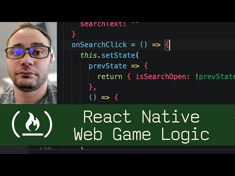 React Native Web Game Logic P7D4 Live Coding with Jesse