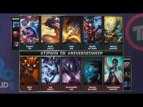 TIP vs C9 Game 5 Highlights - TEAM IMPULSE vs CLOUD 9 - SEMIFINALS NA LCS SUMMER 2015 REGIONALS