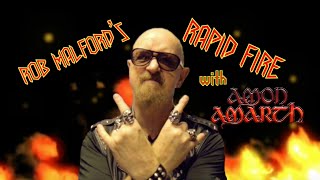 Amon Amarth&#39;s Johan Hegg - Rob Halford&#39;s Rapid Fire