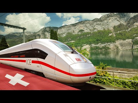 Am I In HEAVEN?! (Switzerland to Germany Fast Train – 9 Hours)