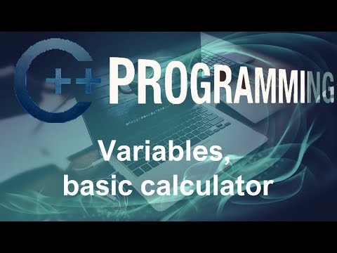 C Programming Tutorials – 4 – Variables basic calculator