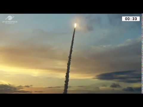 VOL VA248 - T16 + Eutelsat 7C - decollage takeoff liftoff - Ariane 5 - Kourou - Launch - CSG