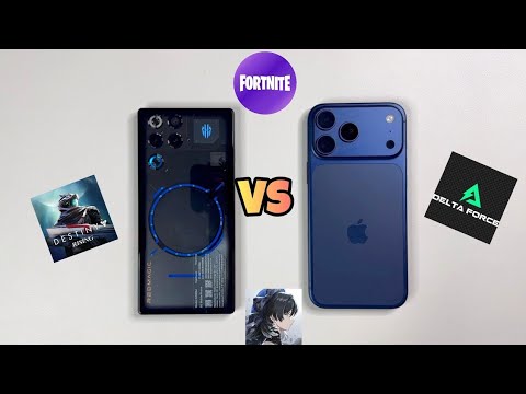 HEAVY GAMING TESTS ON REDMAGIC 11 PRO VS IPHONE 17 PRO MAX - THE RESULT WILL SURPRISE YOU