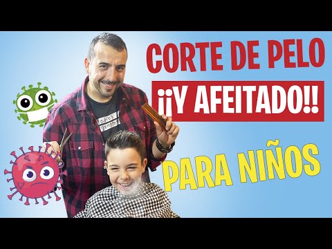 ¿COMO CORTAR el PELO a un NIÑO EN CASA? ELEGANTE Y MODERNO