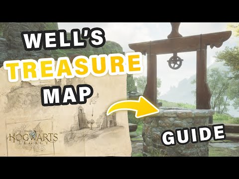 Use the Well's Treasure Map to find treasure | 