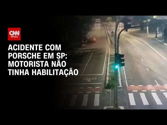 Vídeo: Porsche causa acidente com 4 vítimas na zona Leste de São Paulo | LIVE CNN
