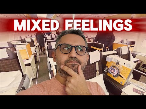 Swiss A340 BUSINESS CLASS I have mixed feelings