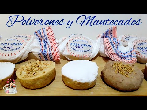 POLVORONES – MANTECADOS Tradicionales