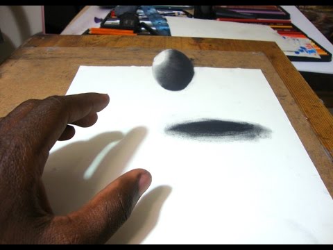Easy Way to Draw a 3D Floating Ball