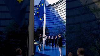 The First EU Flag Raising in 1986 - The Birth of a Symbol