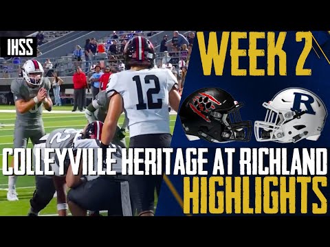 Richland Secures Stunning 43-23 Win Over Colleyville Heritage | High School Football Highlights
