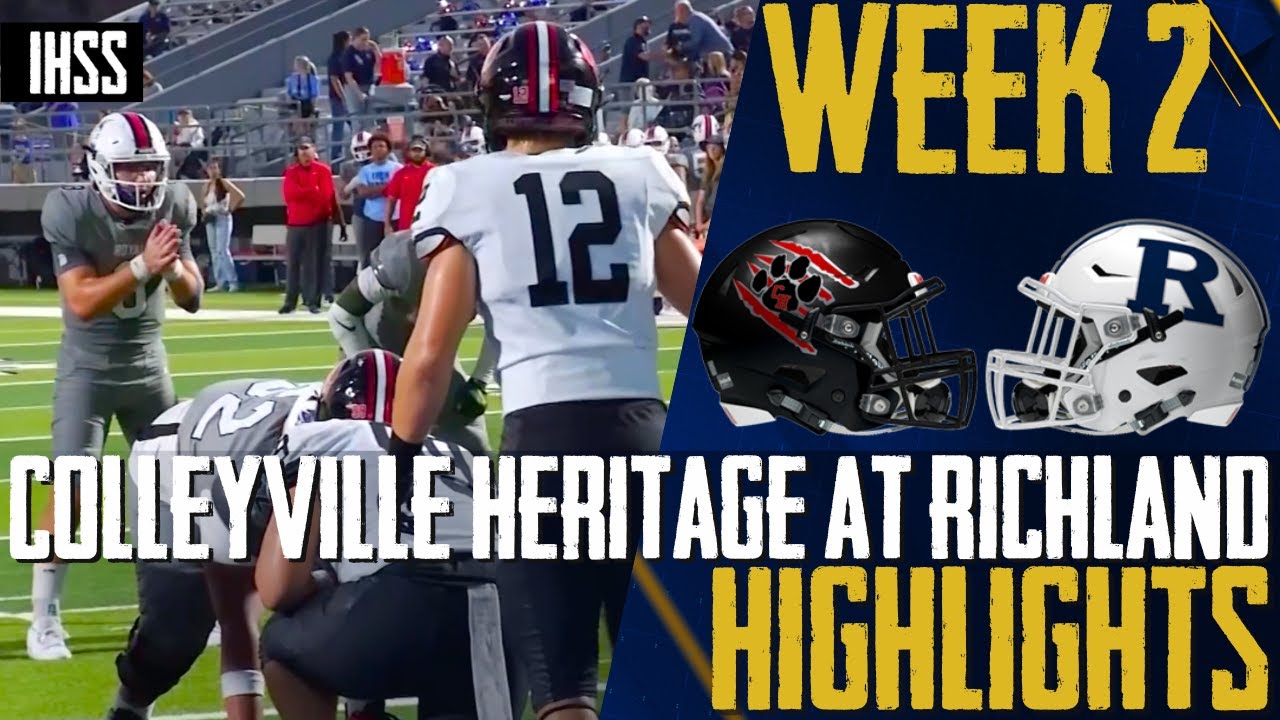 Richland Secures Stunning 43-23 Win Over Colleyville Heritage | High School Football Highlights