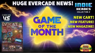 Evercade HUGE News! NEW Cart! NEW Game of the Month Feature! Plus Evercade Evolution  Issue 4!