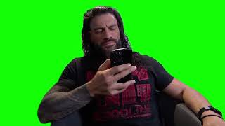Roman Reigns calls The Wiseman green screen