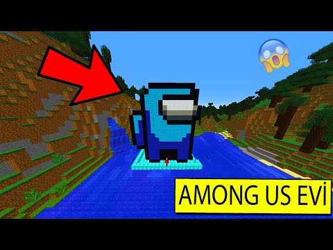 EFSANE İMPOSTER EVİ BULDUK! (Among Us) -Minecraft