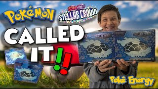 PULLED one of my FAVORITE arts from Stellar Crown! Plus a NEW SEGMENT we're calling Presto Pokémon!
