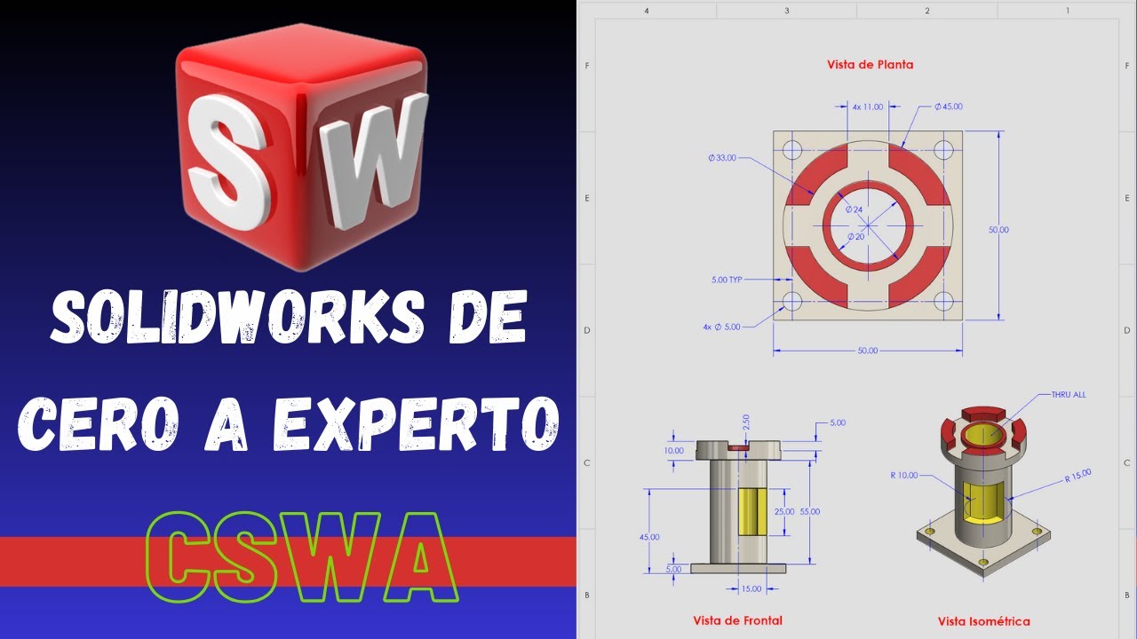 Curso SOLIDWORKS De Cero a Experto. Lección 13 (Módulo Intermedio)