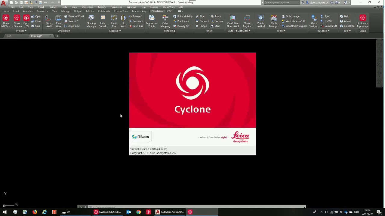 Importing E57,PTS,.. files into CLoudworx video tutorial