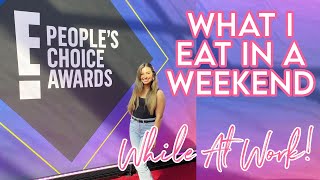 What I Eat In A Weekend: At Work As A Producer