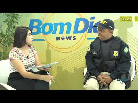 BOM DIA NEWS 07 10  Insp. Alexsandro Lima (chefe NUCOM PRF-PI)