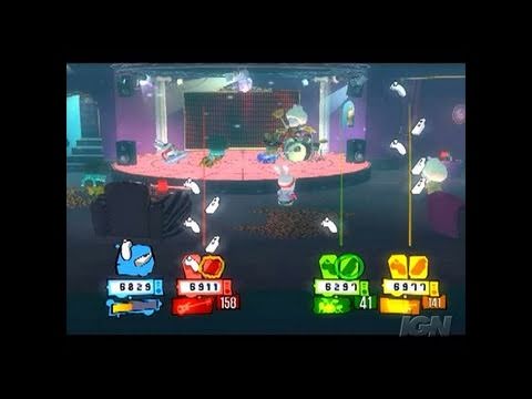 Rayman Raving Rabbids 2 Nintendo Wii Gameplay - Music