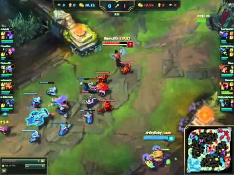 Lee Sin Kick Through Leblanc