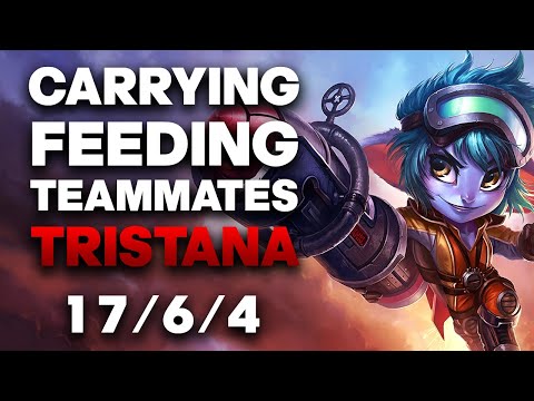 Grandmaster Tristana Mid Gameplay - This Is How You Carry Feeding Teammates | League of Legends